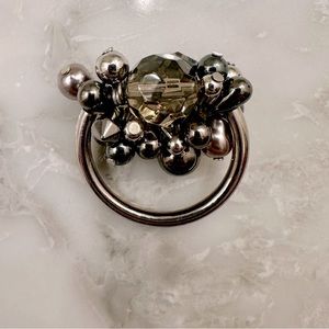 Premier Designs Beaded Ring- like new